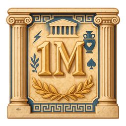1M logo